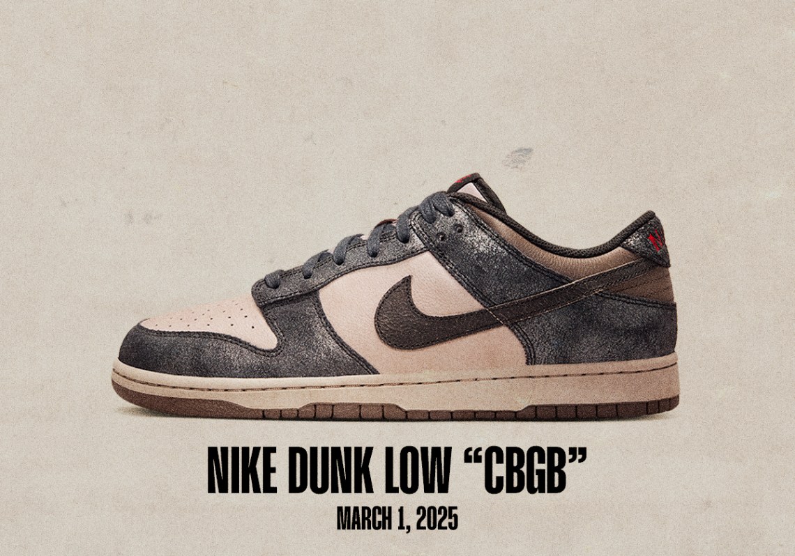 Sneaker Releases February 23 March 1 Nike Dunk Low Cbgb