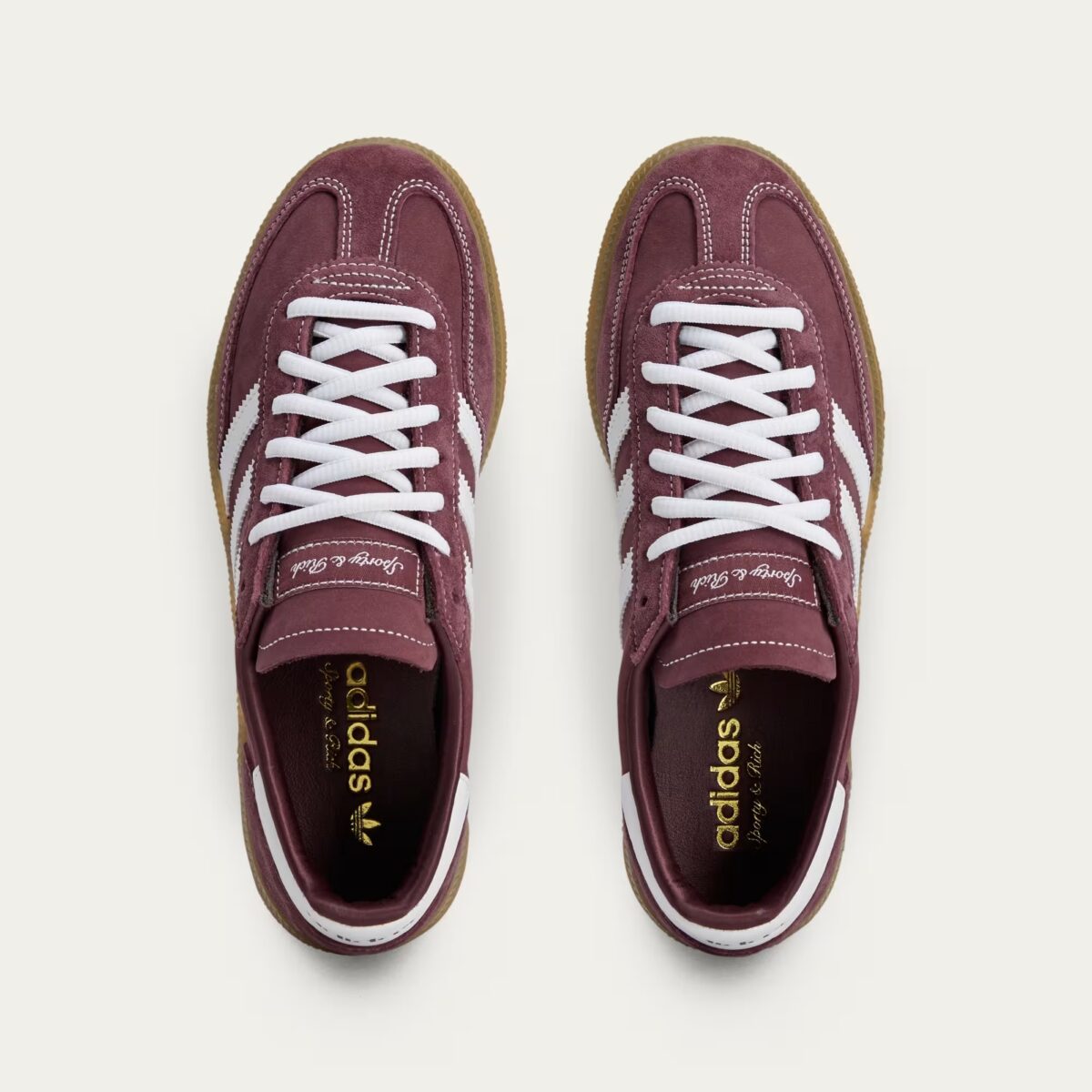 Sporty & Rich x adidas Handball Spezial "Shadow Red" Release Date, Price & Where to Buy 2025 4 1740472420 781 Sporty Rich x adidas Handball Spezial Shadow Red Release