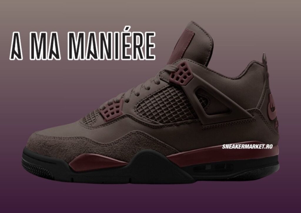 A Ma Maniere Air Jordan 4 Dark Mocha IF3102-200 2025