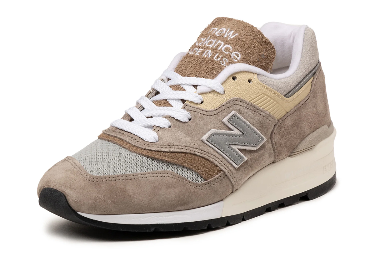 New Balance 997 Made In Usa Light Mushroom Mirage Grey U997mg 3