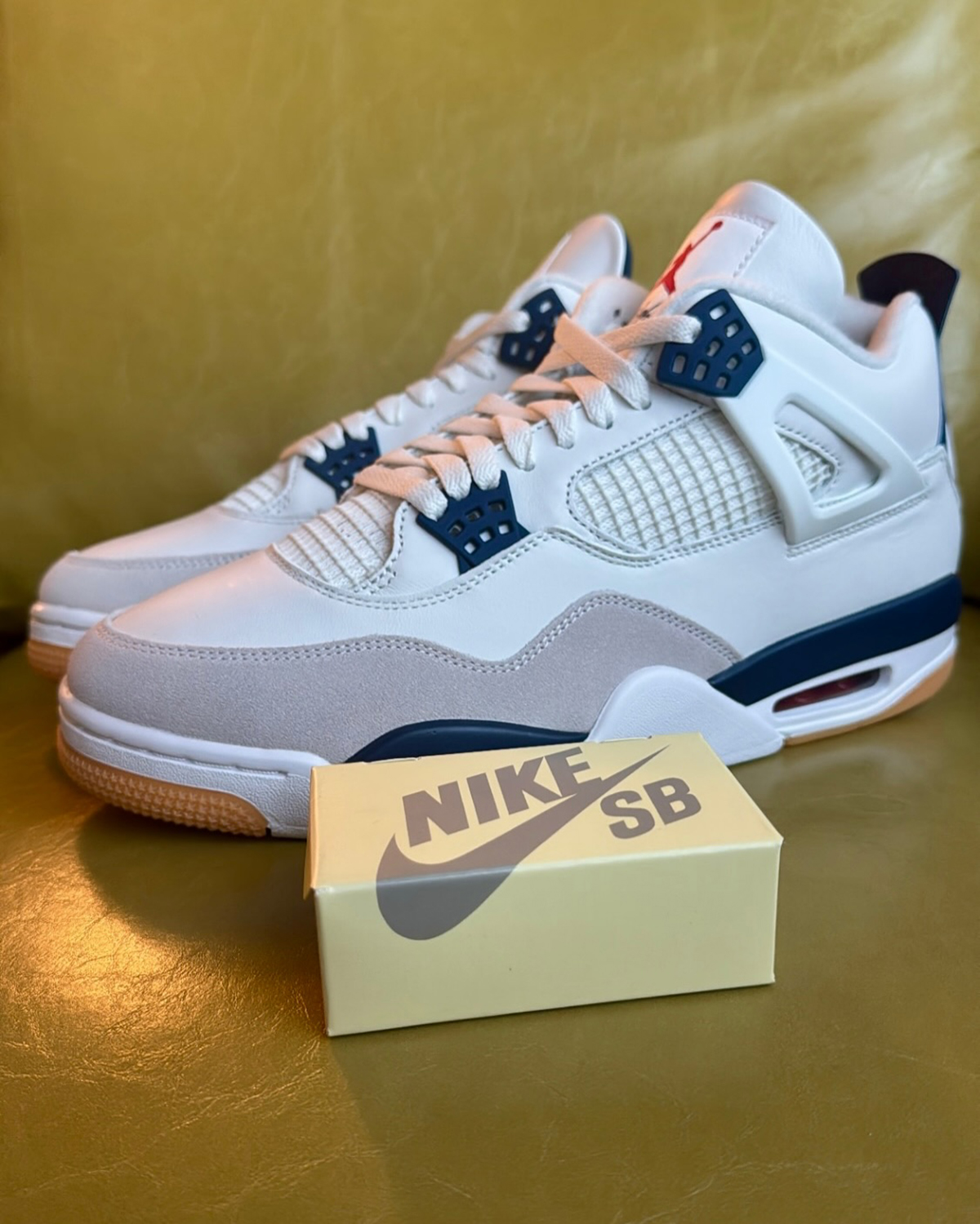 Nike Sb Air Jordan 4 Navy Dr5415 100 1