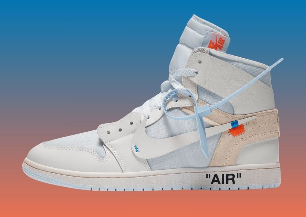 Off-White x Air Jordan 1 High OG Alaska White AA3834-100