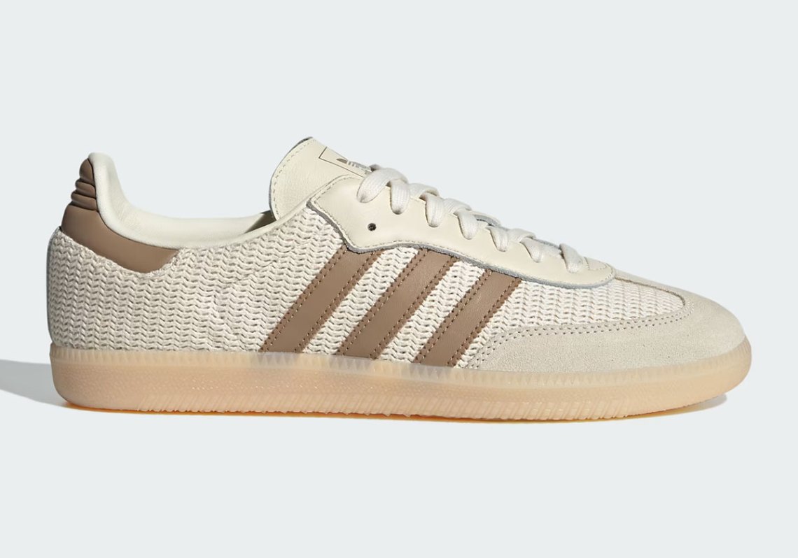 Adidas Samba Cotton Mesh Cream White Cardboard Crystal Sand Ji3185