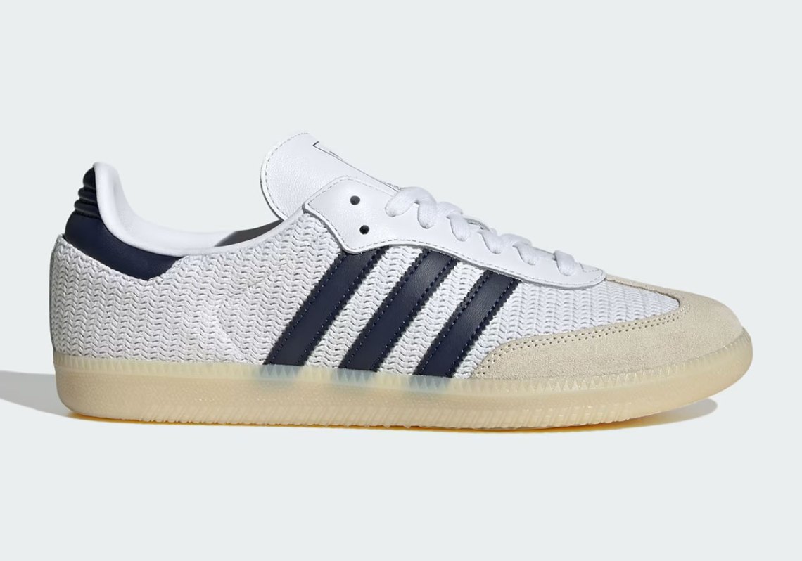 Adidas Samba Cotton Mesh Cloud White Night Indigo Cream White Jh5633