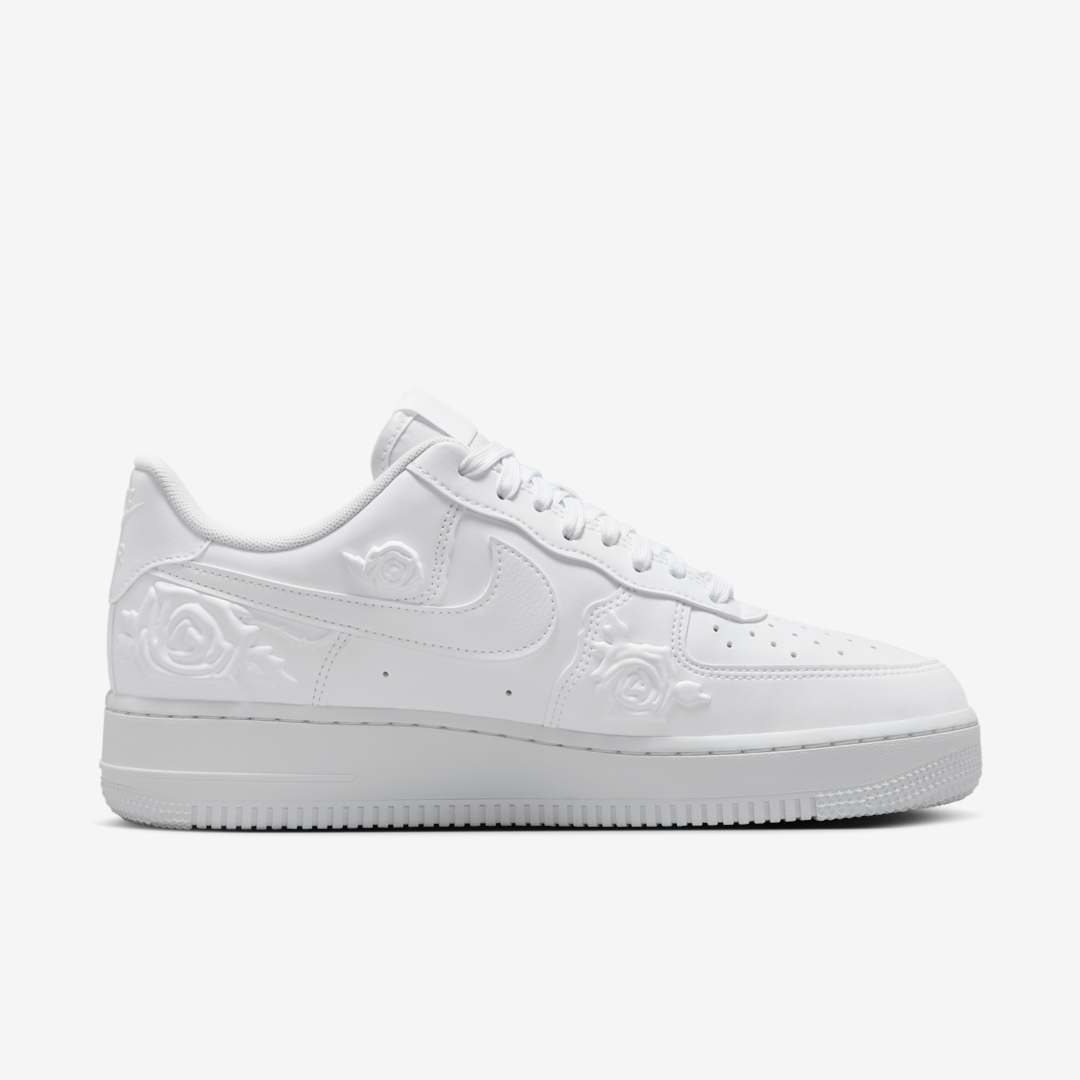 Nike Air Force 1 Low WMNS "White Roses" HF2016-100 Release Date, Price & Where to Buy 2025 3 Nike Air Force 1 Low HF2016-100