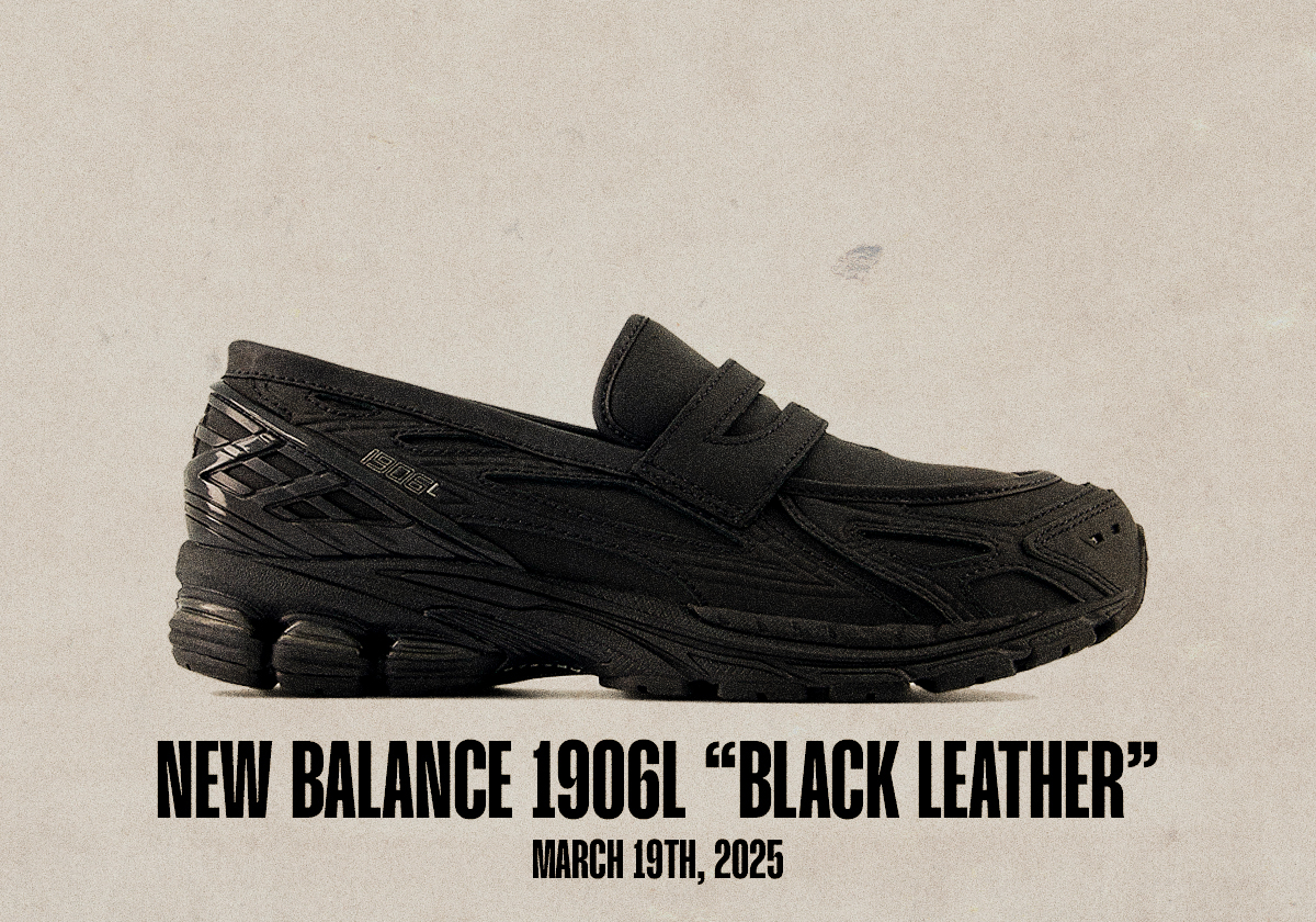 Sneaker Releases March 16 March 22 2025 New Balance 1906l Black
