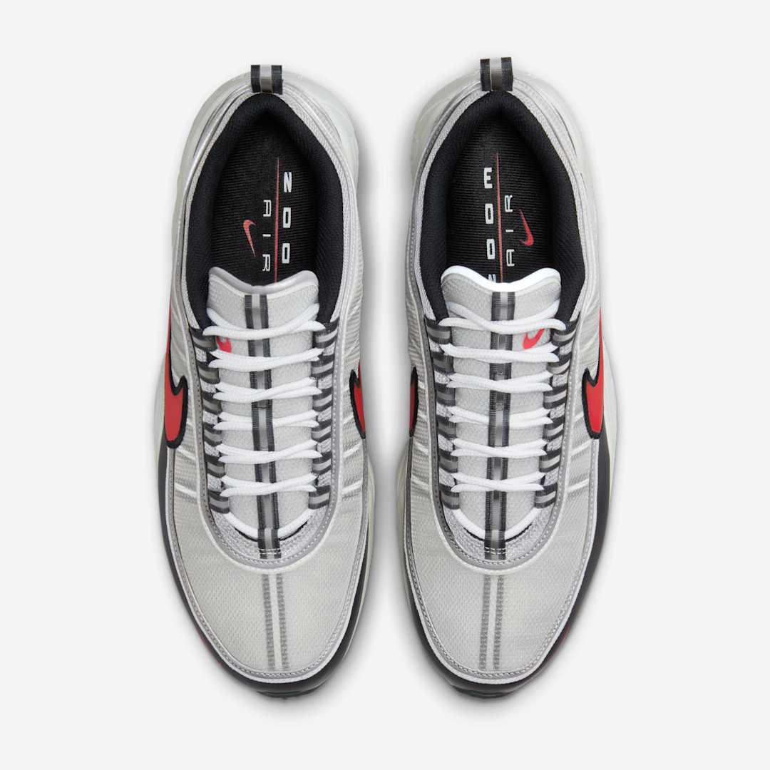 Nike Air Zoom Spiridon "Metallic Silver/Sport Red" Release Date, Price & Where to Buy 2025 4 Nike Air Zoom Spiridon II1161-095