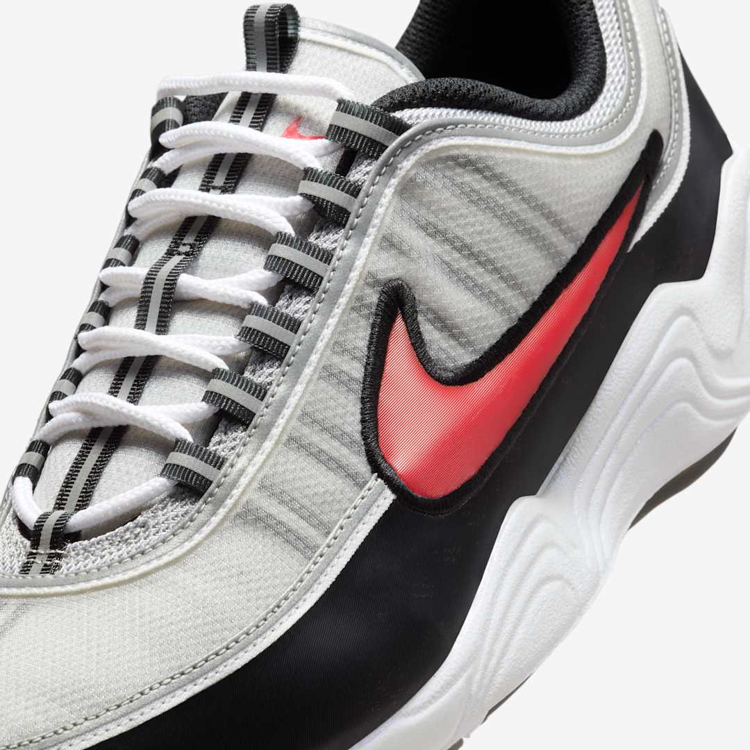 Nike Air Zoom Spiridon "Metallic Silver/Sport Red" Release Date, Price & Where to Buy 2025 6 Nike Air Zoom Spiridon II1161-095