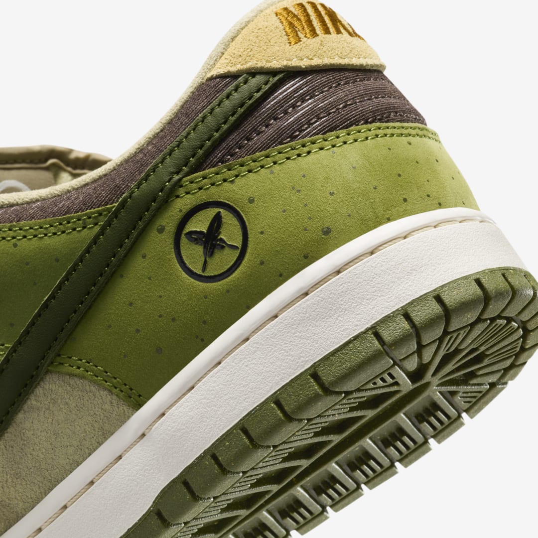 Yuto Horigome x Nike SB Dunk Low "Matcha" Release Date, Price & Where to Buy 2025 6 Yuto Horigome x Nike SB Dunk Low "Asparagus" HF8022-300