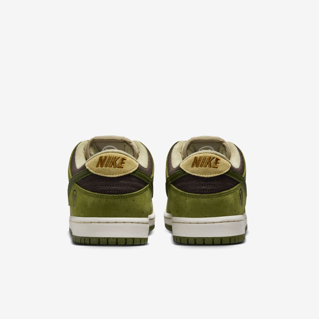Yuto Horigome x Nike SB Dunk Low "Matcha" Release Date, Price & Where to Buy 2025 7 Yuto Horigome x Nike SB Dunk Low "Asparagus" HF8022-300