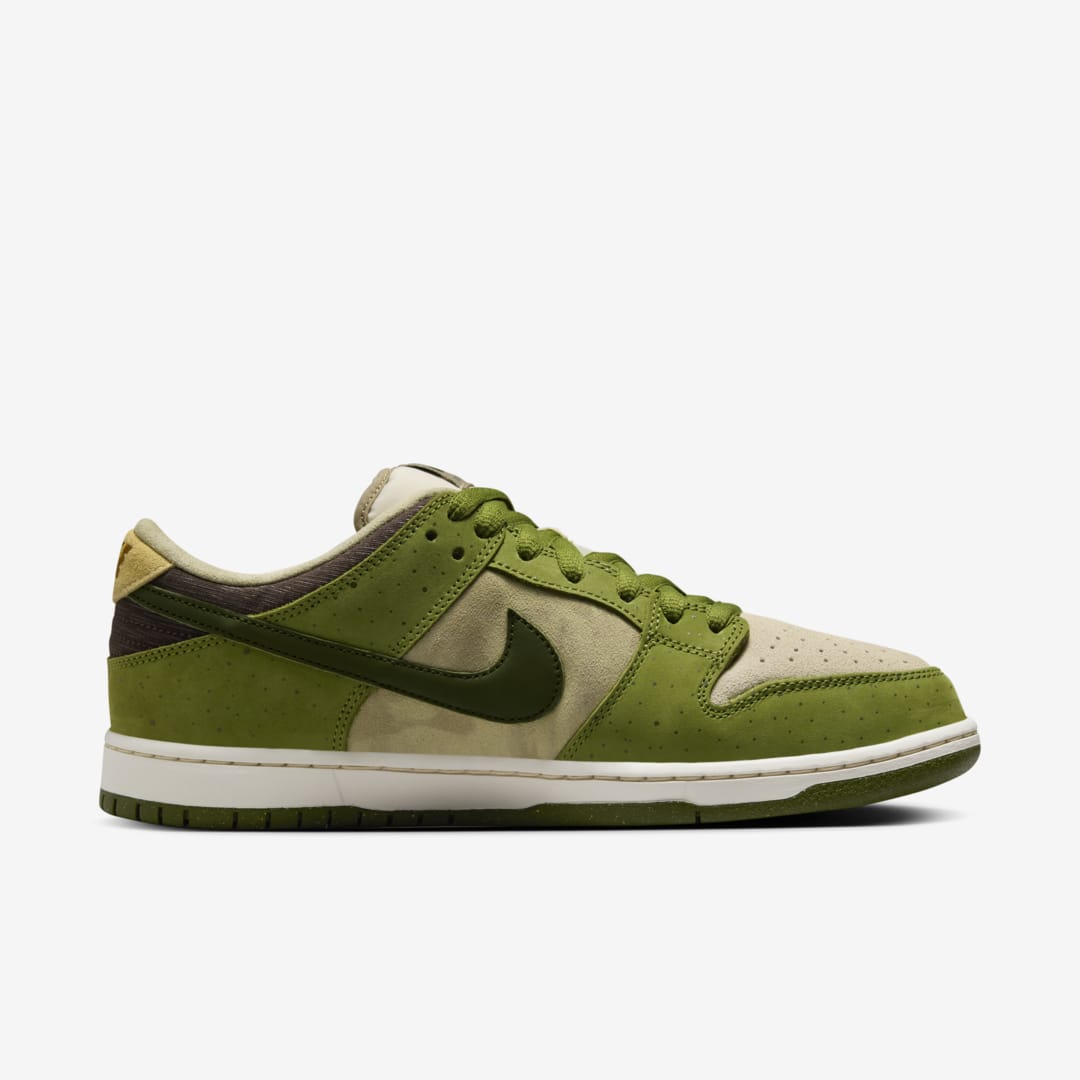 Yuto Horigome x Nike SB Dunk Low "Matcha" Release Date, Price & Where to Buy 2025 3 Yuto Horigome x Nike SB Dunk Low "Asparagus" HF8022-300