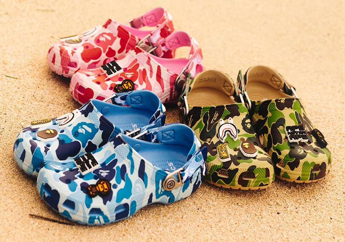 BAPE x Crocs Classic Clog Collection Release Date, Price & Where to Buy 2025 1 BAPE x Crocs Classic Clog Collection Release Date Price