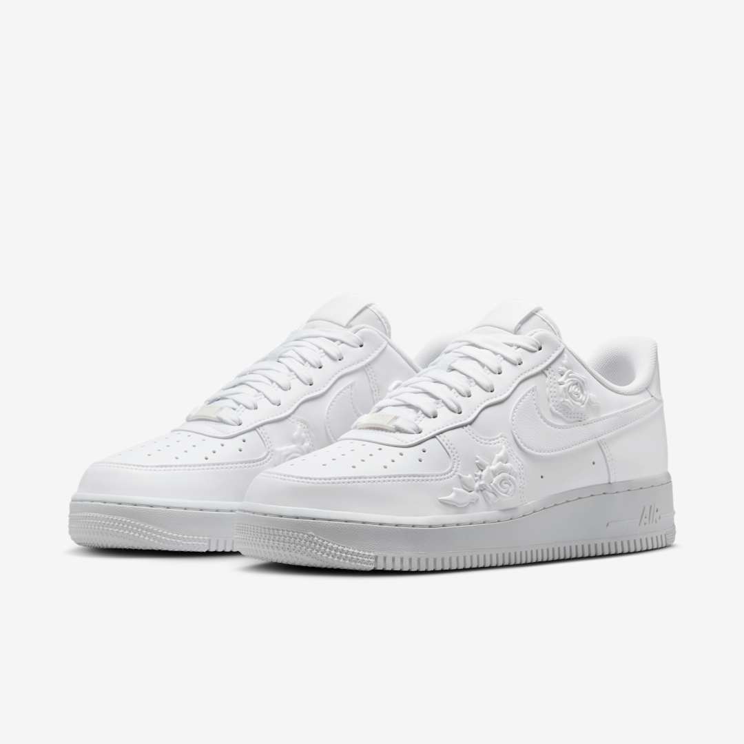 Nike Air Force 1 Low WMNS "White Roses" HF2016-100 Release Date, Price & Where to Buy 2025 1 Nike Air Force 1 Low HF2016-100
