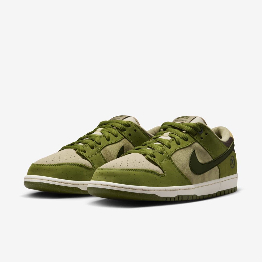 Yuto Horigome x Nike SB Dunk Low "Matcha" Release Date, Price & Where to Buy 2025 1 Yuto Horigome x Nike SB Dunk Low "Asparagus" HF8022-300