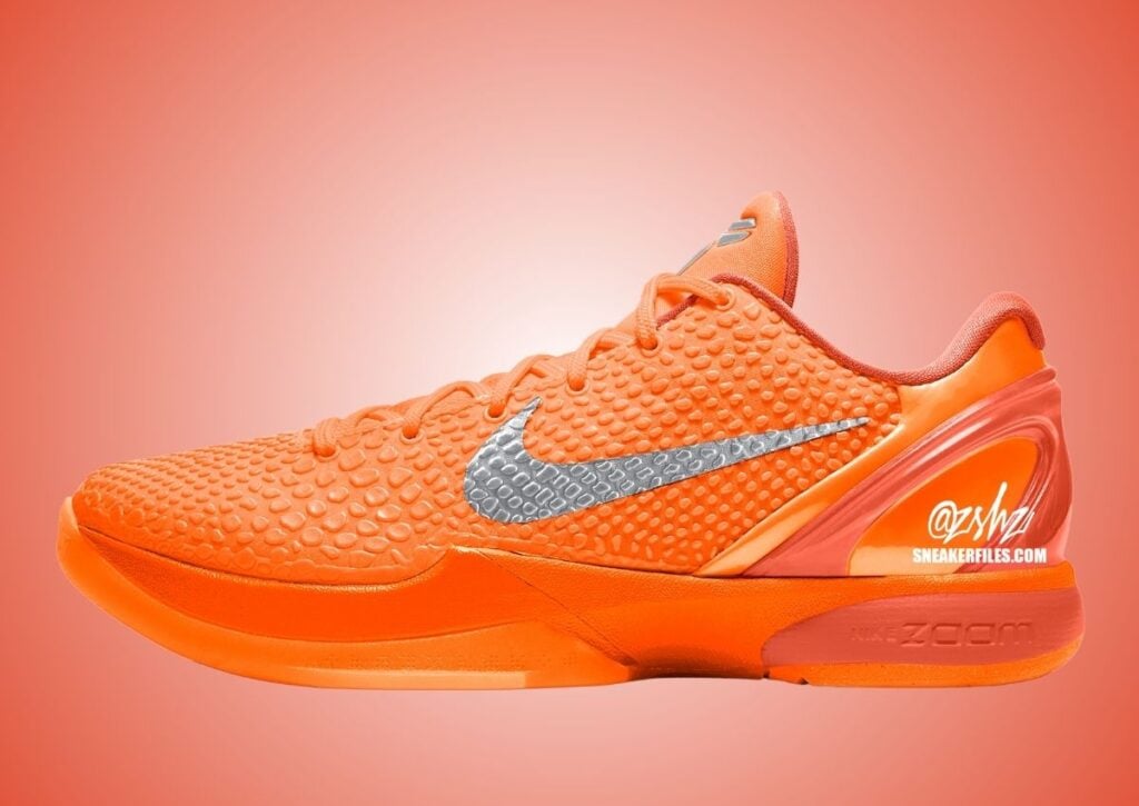 Nike Kobe 6 Protro Total Orange IH1871-800 Release Date, Price & Where to Buy 2025 14 Nike Kobe 6 Protro Total Orange Cosmic Clay IH1871-800