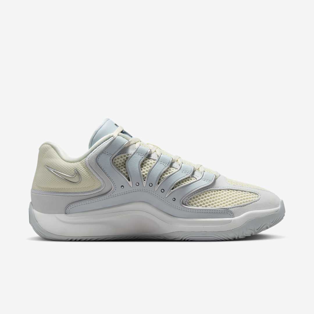 Nike KD 18 "Soft Pearl/Metallic Silver" HV1992-001 Release Date, Price & Where to Buy 2025 3 Nike KD 18 HV1992-001