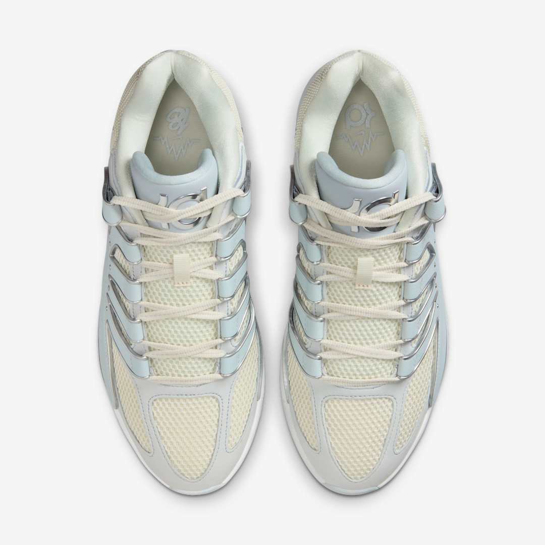 Nike KD 18 "Soft Pearl/Metallic Silver" HV1992-001 Release Date, Price & Where to Buy 2025 4 Nike KD 18 HV1992-001