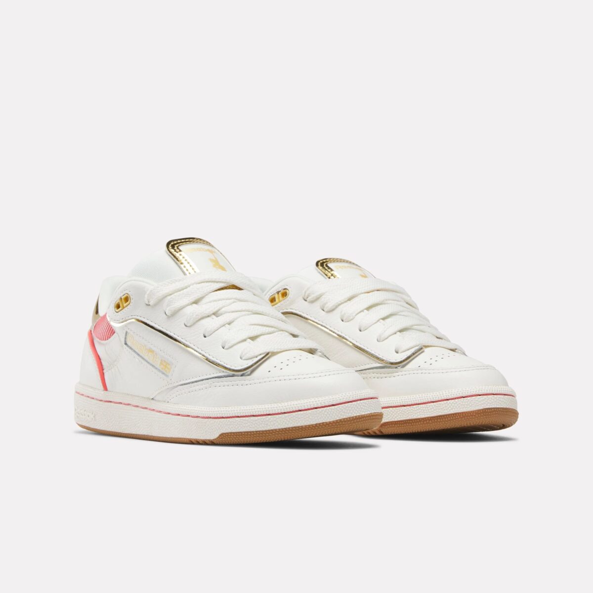 Angel Reese x Reebok Club C Bulc WMNS "Chalk/Sunset Coral" Release Date, Price & Where to Buy 2025 2 1745327266 945 Angel Reese x Reebok Club C Bulc WMNS ChalkSunset Coral