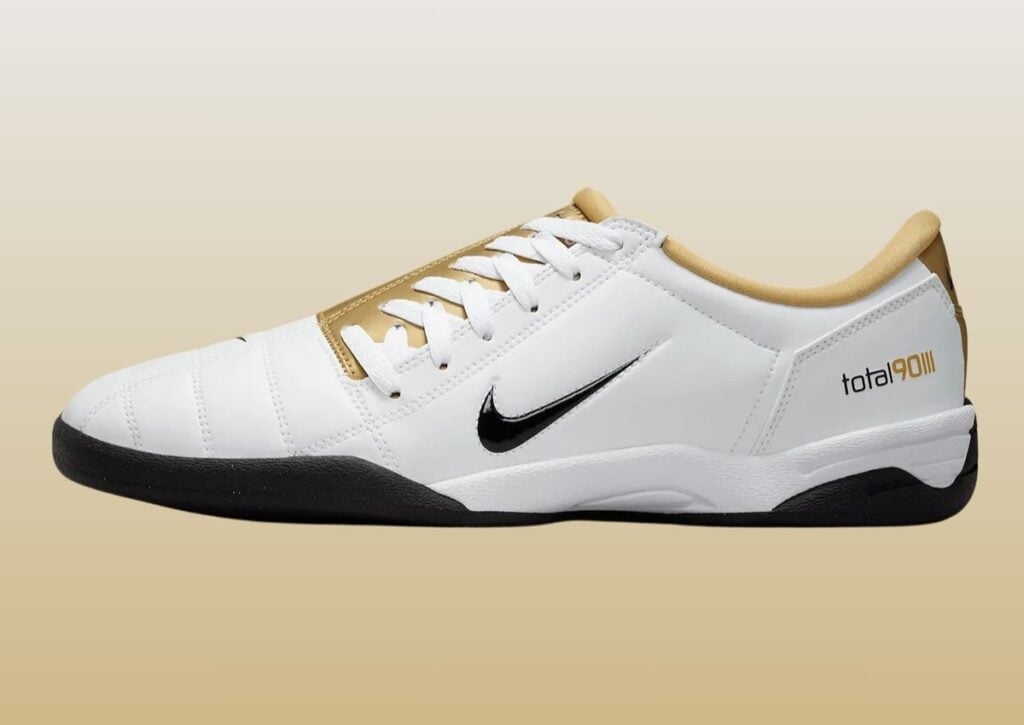 Nike Total 90 III White Gold HJ9351-101 Release Date, Price & Where to Buy 2025 3 Nike Total 90 III White Gold HJ9351-101 Release Info