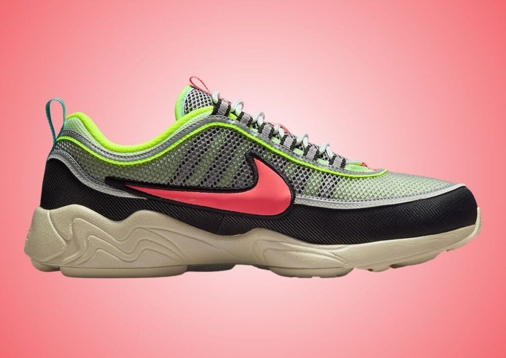 Nike Air Zoom Spiridon Barely Volt Hot Punch II1237-701 Release Date, Price & Where to Buy 2025 5 Nike Air Zoom Spiridon Barely Volt Hot Punch II1237-701 Release Info