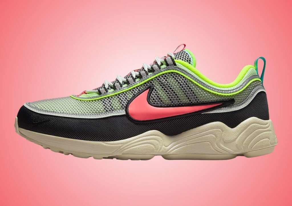 Nike Air Zoom Spiridon Barely Volt Hot Punch II1237-701 Release Date, Price & Where to Buy 2025 3 Nike Air Zoom Spiridon Barely Volt Hot Punch II1237-701 Release Info