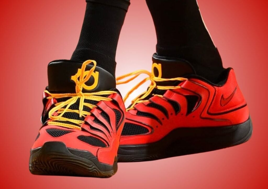 Nike KD 18 Air Bakin HV1992-600 Release Date, Price & Where to Buy 2025 3 Nike KD 18 Air Bakin HV1992-600
