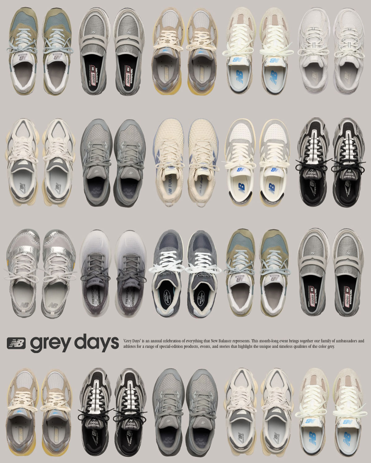 New Balance Grey Days 2025