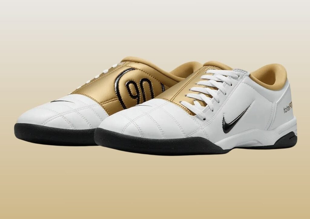 Nike Total 90 III White Gold HJ9351-101 Release Date, Price & Where to Buy 2025 1 Nike Total 90 III White Gold HJ9351-101 Release Info
