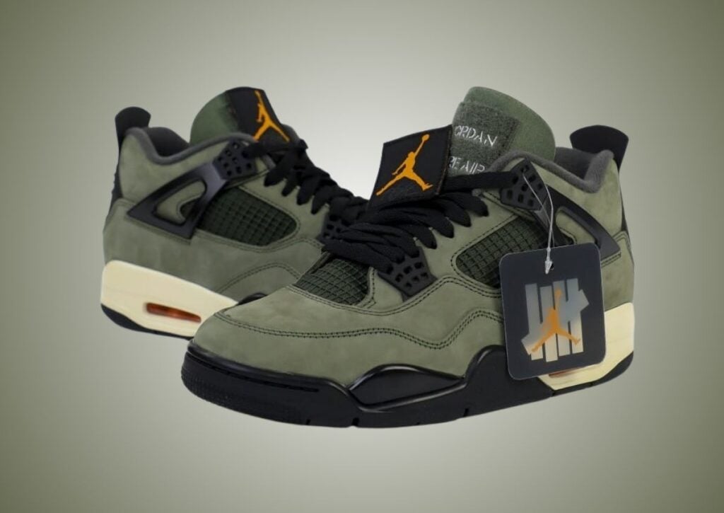 Undefeated x Air Jordan 4 2025 IB1519-200 Release Date, Price & Where to Buy 2025 17 Undefeated Air Jordan 4 2025 Deep Green Clementine IB1519-200
