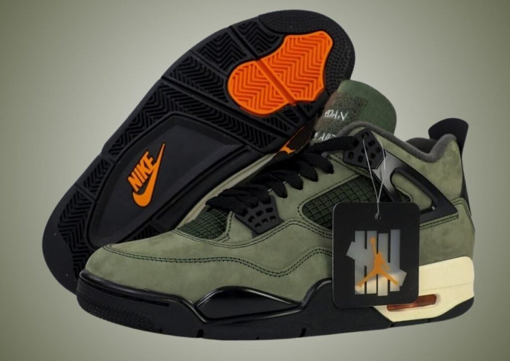 Undefeated x Air Jordan 4 2025 IB1519-200 Release Date, Price & Where to Buy 2025 23 Undefeated Air Jordan 4 2025 Deep Green Clementine IB1519-200