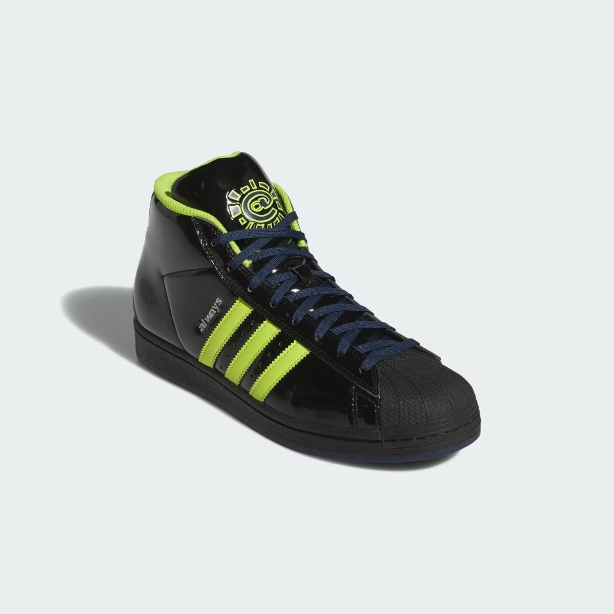 Always x adidas Pro Model ADV "Core Black/Semi Solar Slime" Release Date, Price & Where to Buy 2025 3 1746470872 16 Always x adidas Pro Model ADV Core BlackSemi Solar Slime