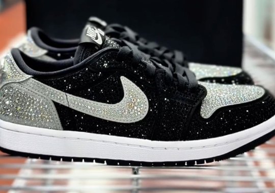 First Look At The Swarovski x Air Jordan 1 Low