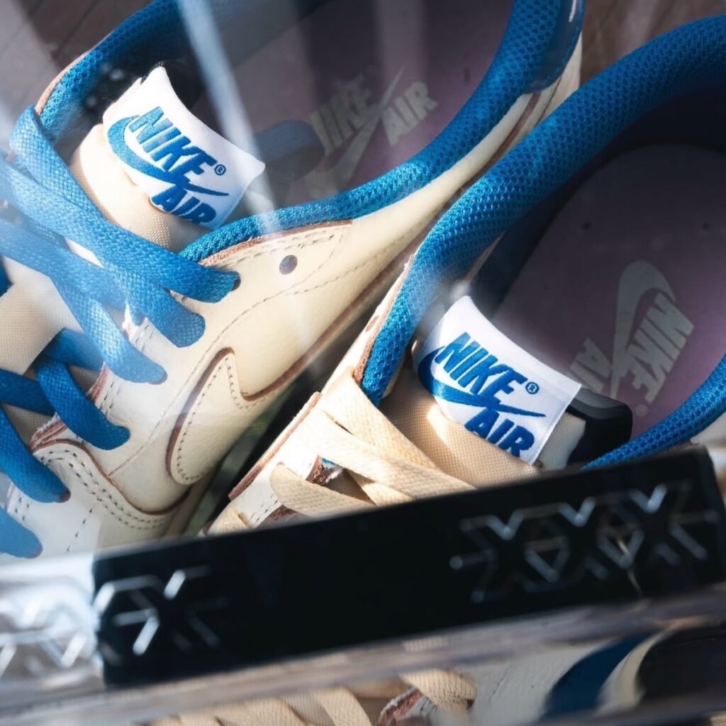 Travis Scott x Fragment x Air Jordan 1 Low OG DM7866-104 Release Date, Price & Where to Buy 2025 28 Travis Scott Fragment Air Jordan 1 Low OG DM7866-104 Release Info
