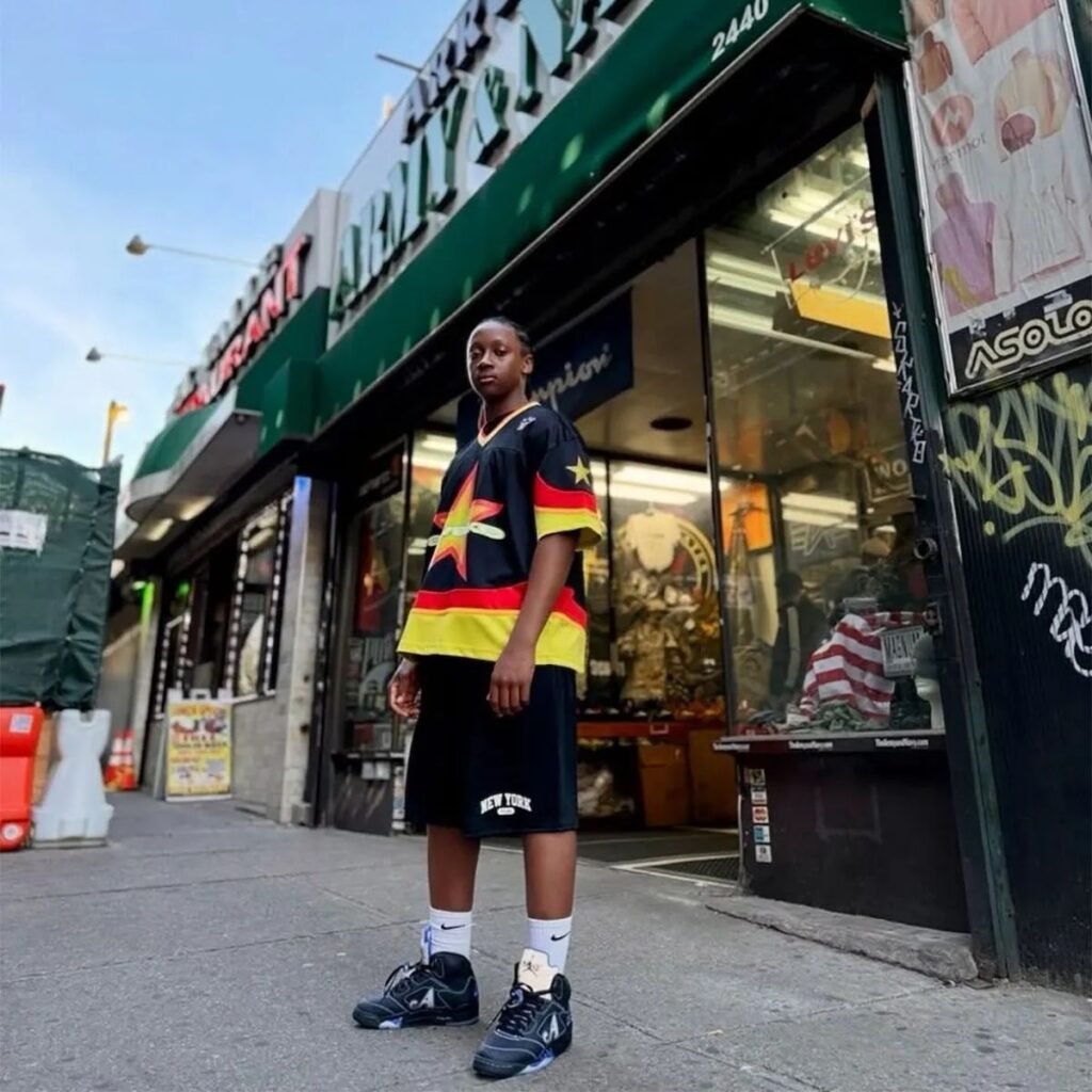Awake NY x Air Jordan 5 Racer Blue DV4982-004 Release Date, Price & Where to Buy 2025 8 Awake NY Air Jordan 5 Black Racer Blue DV4982-004