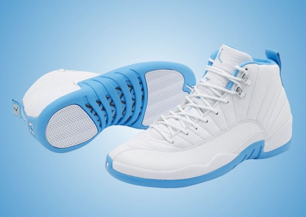 Air Jordan 12 Melo 2025 CT8013-112 Release Date, Price & Where to Buy 2025 53 Air Jordan 12 Melo White University Blue 2025 CT8013-112