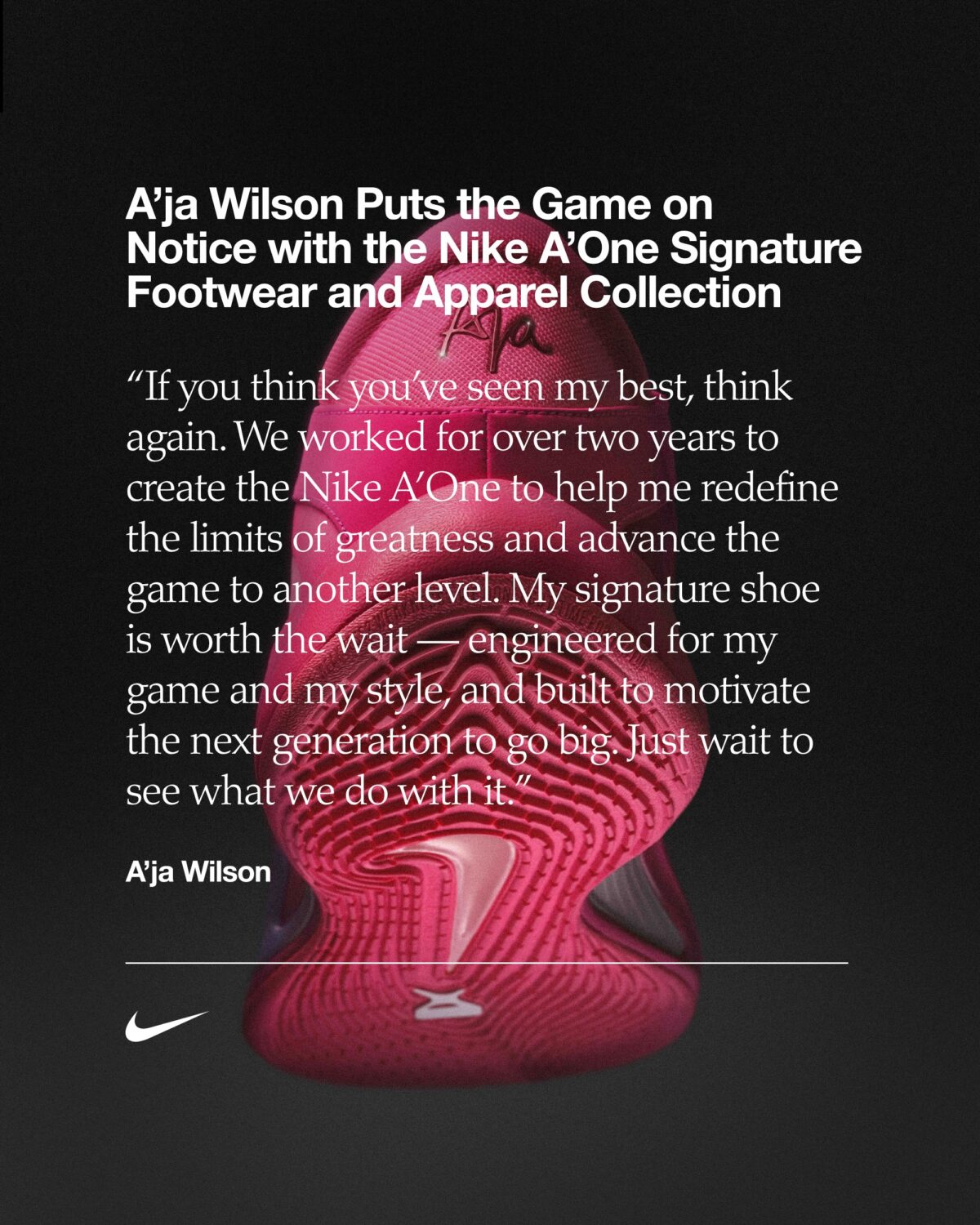 Nike A'One "Pink A’ura" FZ8605-600 Release Date, Price & Where to Buy 2025 9 1746588134 301 Nike AOne Pink Aura FZ8605 600 Release Date Price Where