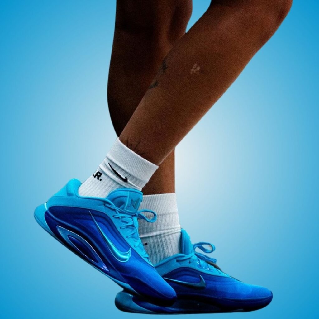 Nike A'One Indigo Girl Blue Fury FZ8605-401 Release Date, Price & Where to Buy 2025 21 Nike AOne Blue Fury FZ8605-401
