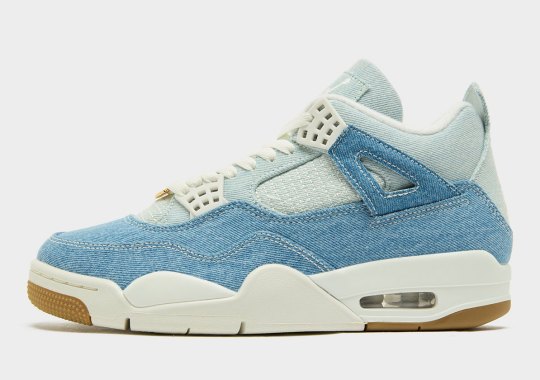 Official Retailer Images Of The Air Jordan 4 “Denim”
