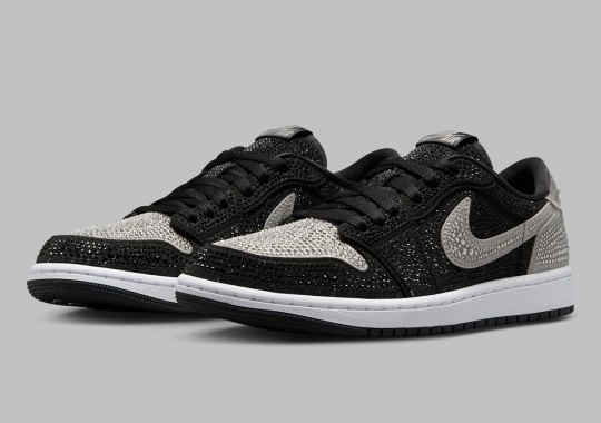 The Swarovski x Air Jordan 1 Low Release On May 22nd