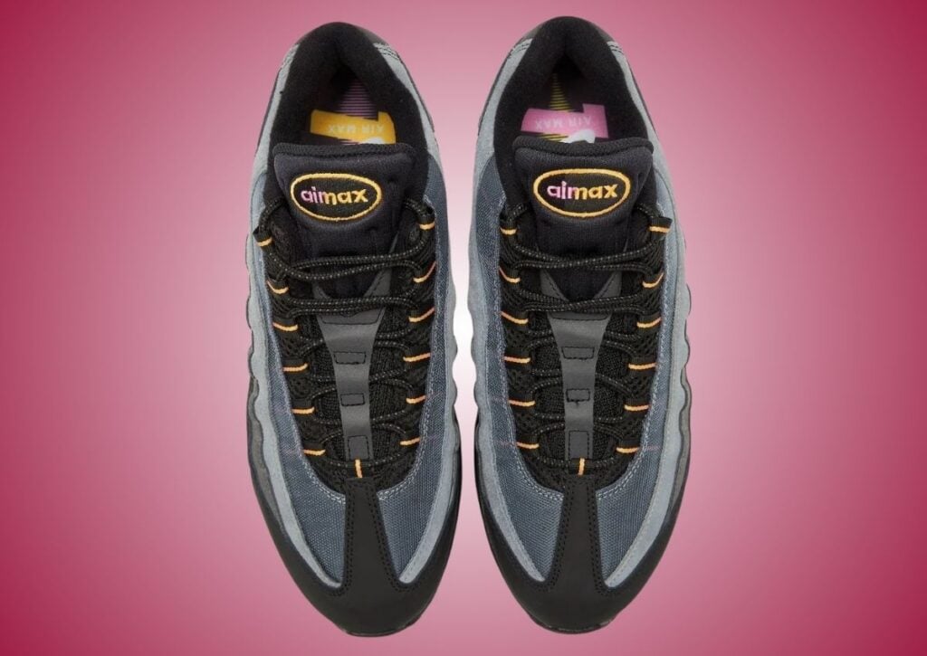 Nike Air Max 95 OG Sundial IB7683-001 Release Date, Price & Where to Buy 2025 5 Nike Air Max 95 OG Black Sundial Playful Pink IB7683-001