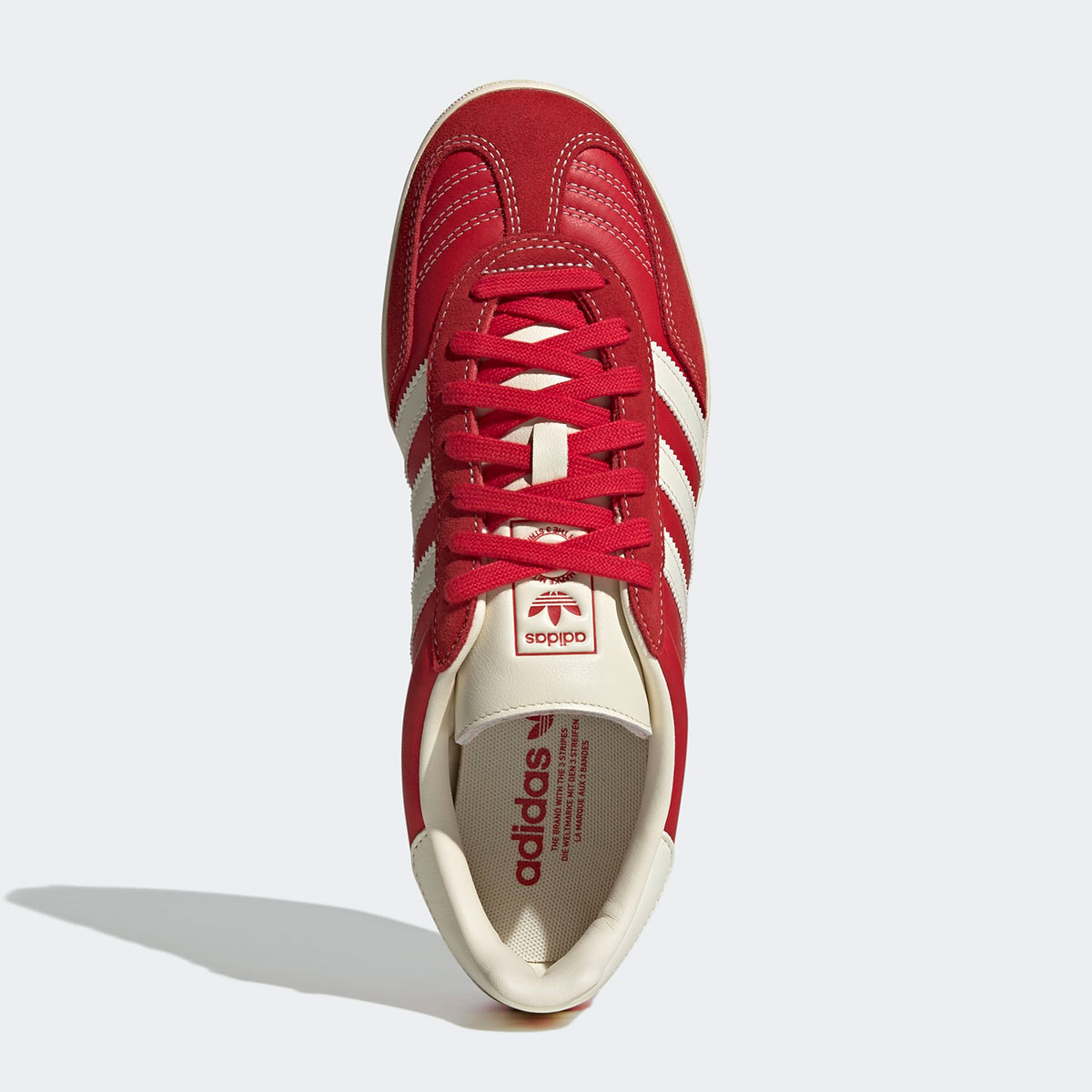 Adidas Gazelle Indoor Boot Scarlet Red Jq8384 2