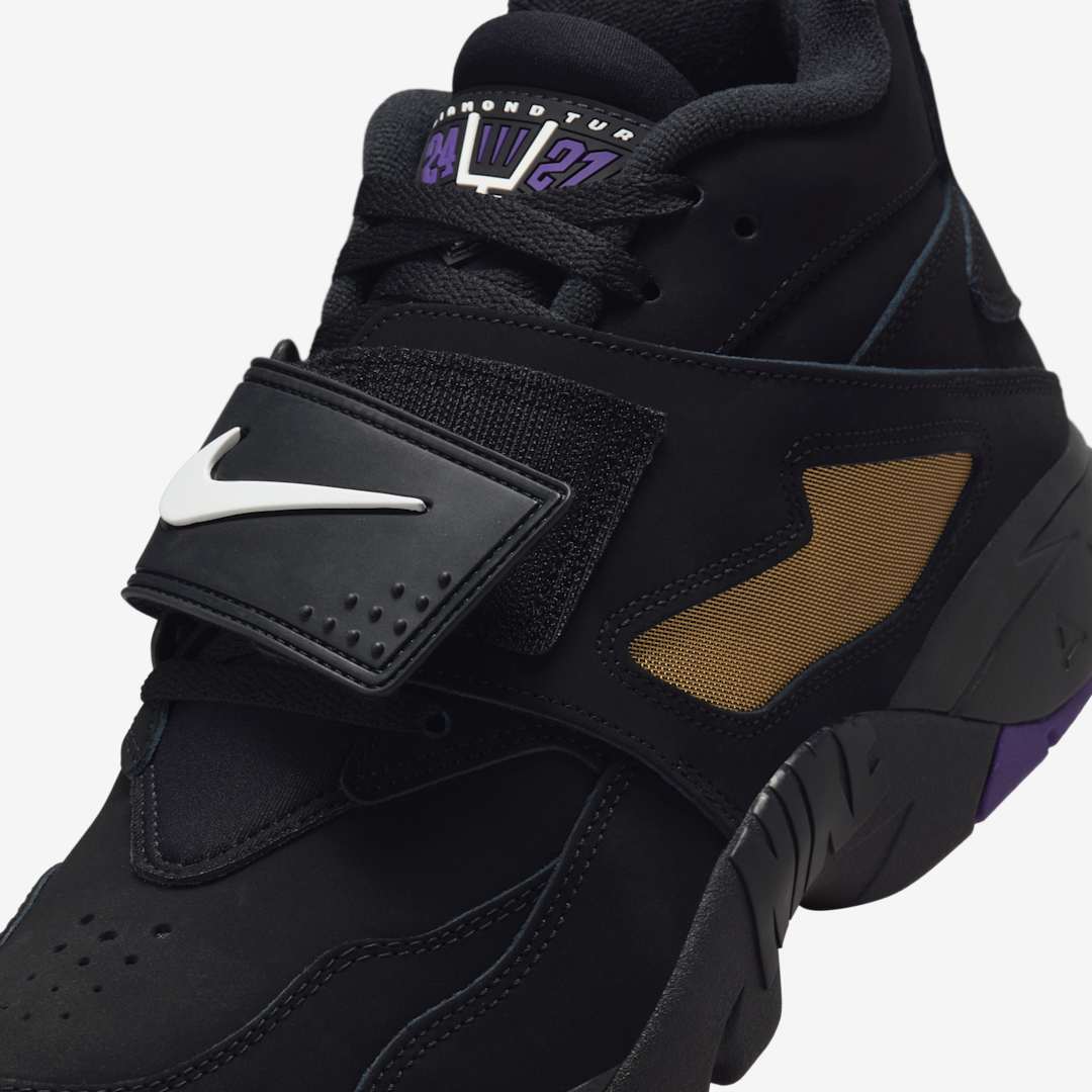 Nike Air Diamond Turf "Ravens" HV2282-001 Release Date, Price & Where to Buy 2025 6 Nike Air DT Max '96 HV2282-001