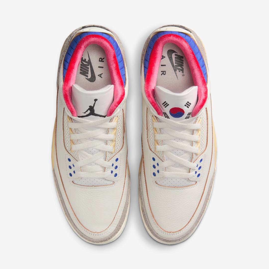 Air Jordan 3 "Seoul 2.0" IB1482-100 Release Date, Price & Where to Buy 2025 4 Nike Air Jordan 3 "Seoul 2.0" IB1482-100