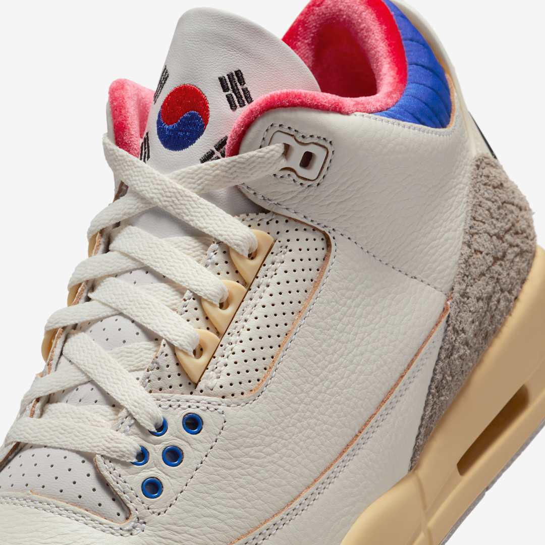 Air Jordan 3 "Seoul 2.0" IB1482-100 Release Date, Price & Where to Buy 2025 6 Nike Air Jordan 3 "Seoul 2.0" IB1482-100