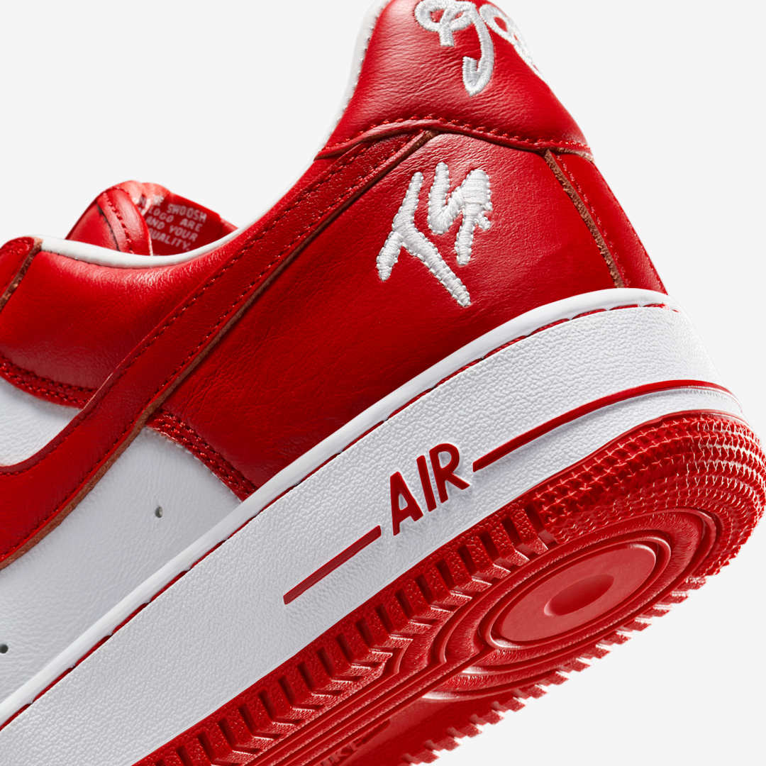 Terror Squad x Air Force 1 Low QS "University Red" Release Date, Price & Where to Buy 2025 7 Terror Squad x Air Force 1 Low QS II4391-100