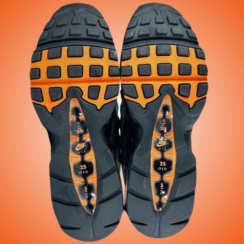 Nike Air Max 95 OG Bright Mandarin 2025 HM4740-005 Release Date, Price & Where to Buy 2025 10 Nike Air Max 95 OG Bright Mandarin 2025