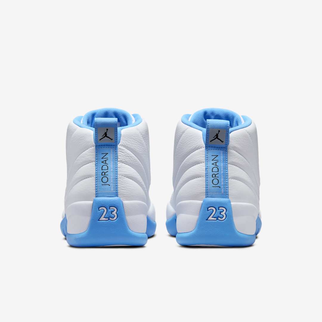 Air Jordan 12 "White/University Blue" 2025 CT8013-112 Release Date, Price & Where to Buy 2025 5 Air Jordan 12 "Melo" CT8013-112