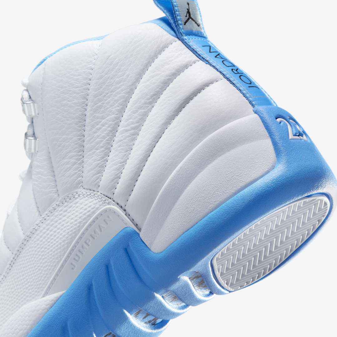 Air Jordan 12 "White/University Blue" 2025 CT8013-112 Release Date, Price & Where to Buy 2025 7 Air Jordan 12 "Melo" CT8013-112