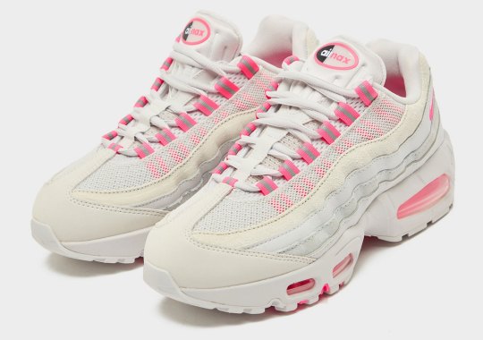 Vast Grey And Hyper Pink Contrast On The Nike Air Max 95 OG