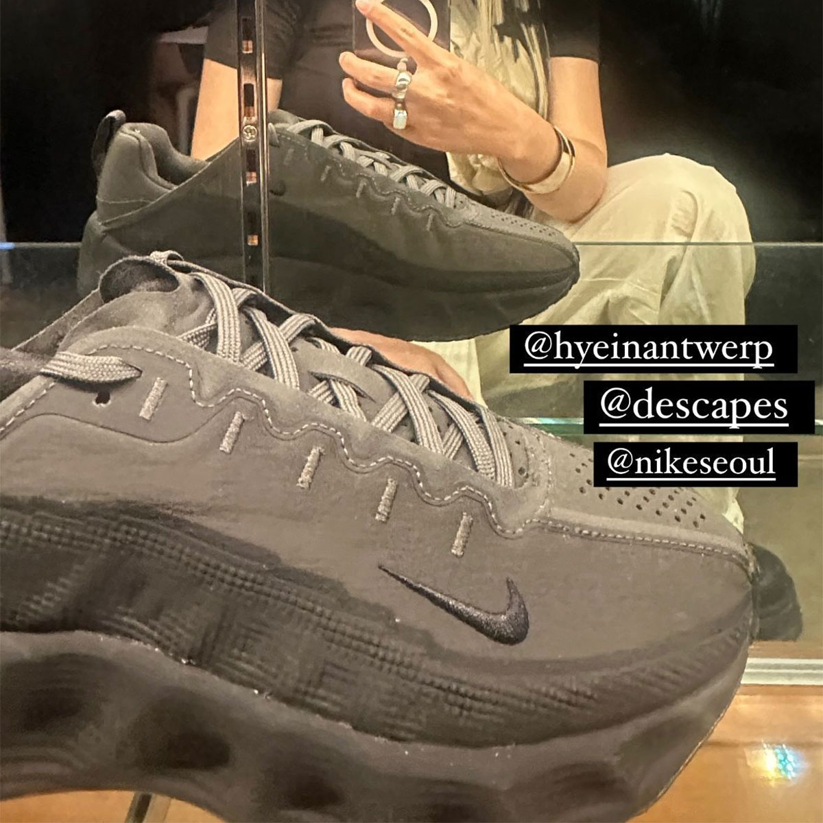Hyein Seo Nike Ava Rover Hq2863 300 2